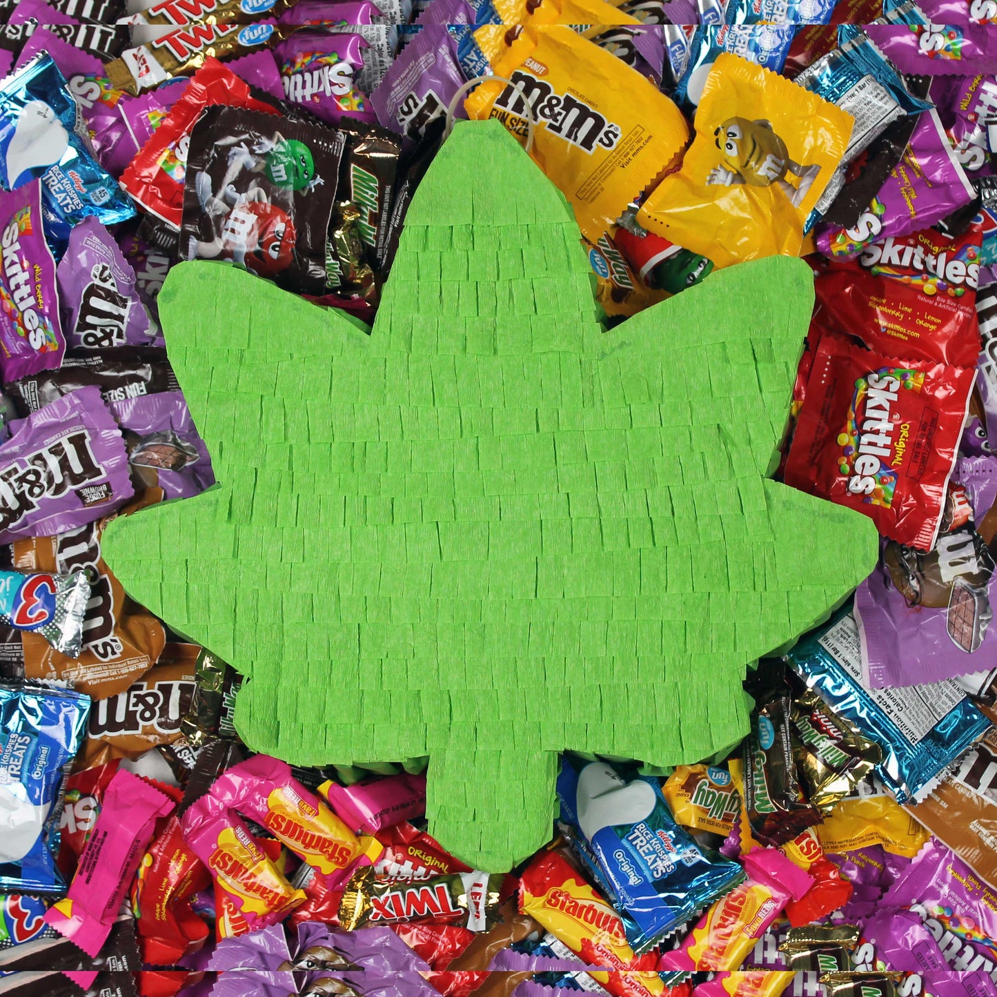 green 12 inch by 12 inch planta pinata by fntsma