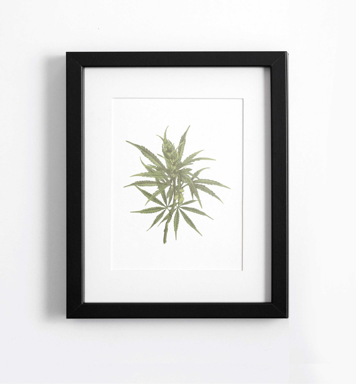 cannabis art print