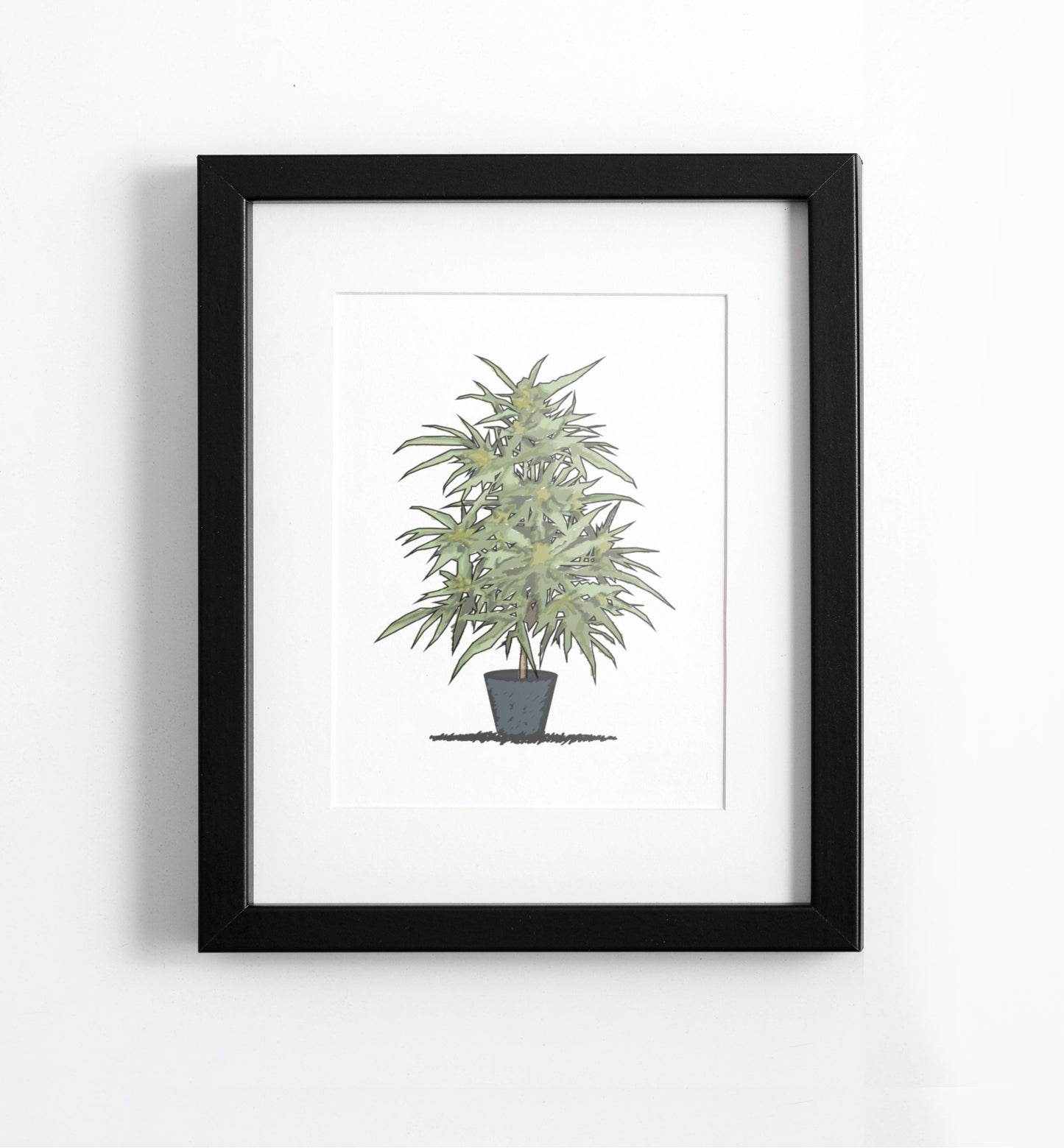 planta shrub print