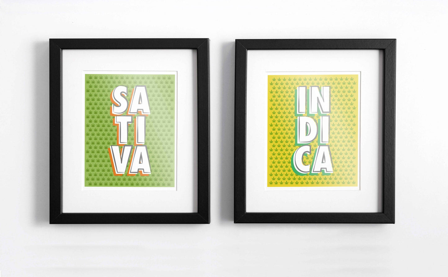 Sativa - cannabis art print