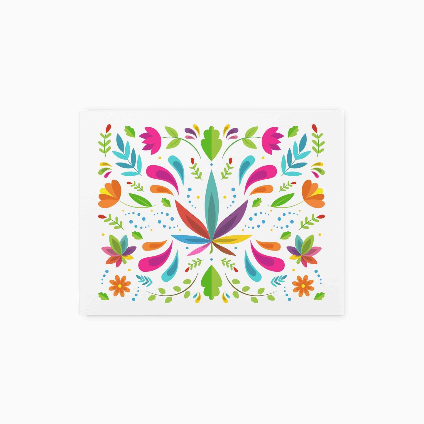 Flora - Otomi cannabis art print