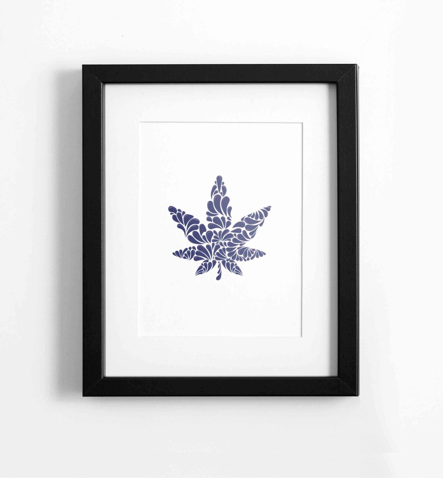 Planta - Talavera cannabis art print