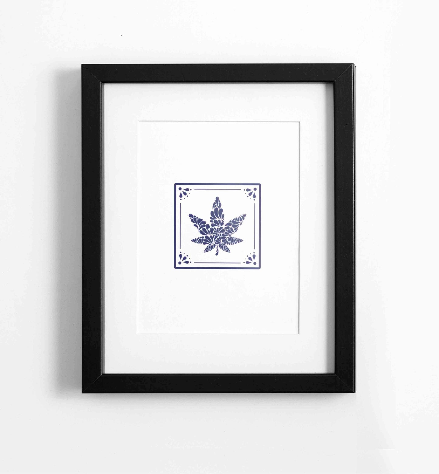 Teja - Talavera cannabis art print