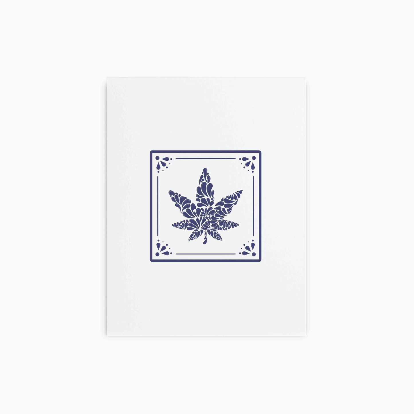 Teja - Talavera cannabis art print