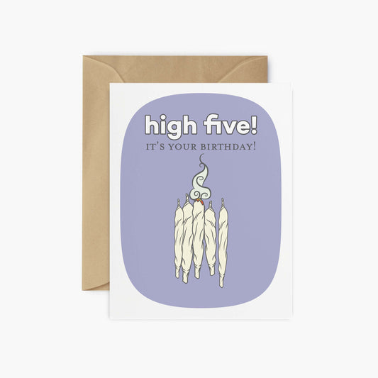 high five! It's your birthday!