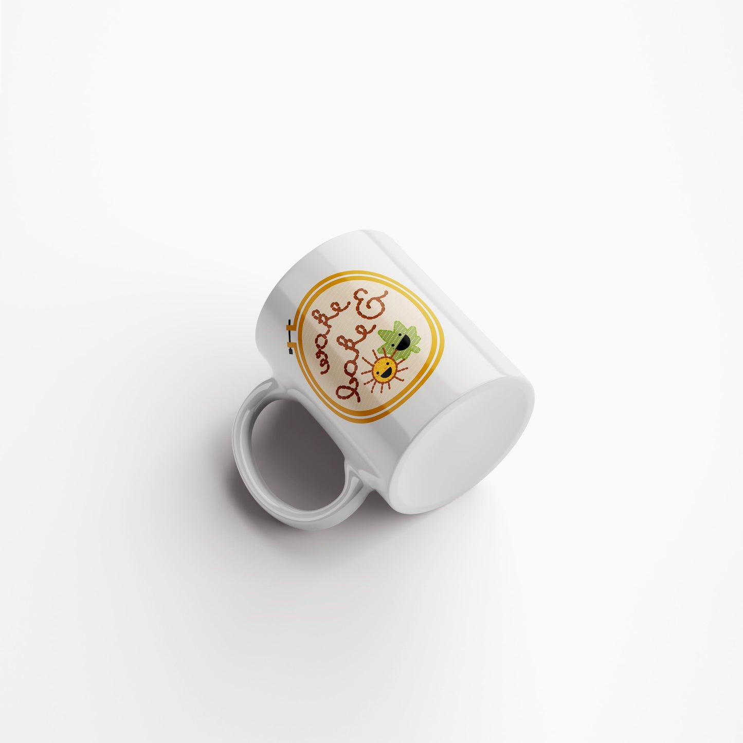wake & bake  - cannabis themed mug by fntsma
